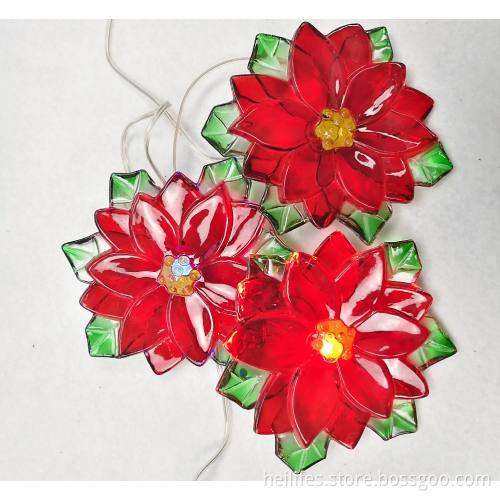 Christmas LED flower gifts